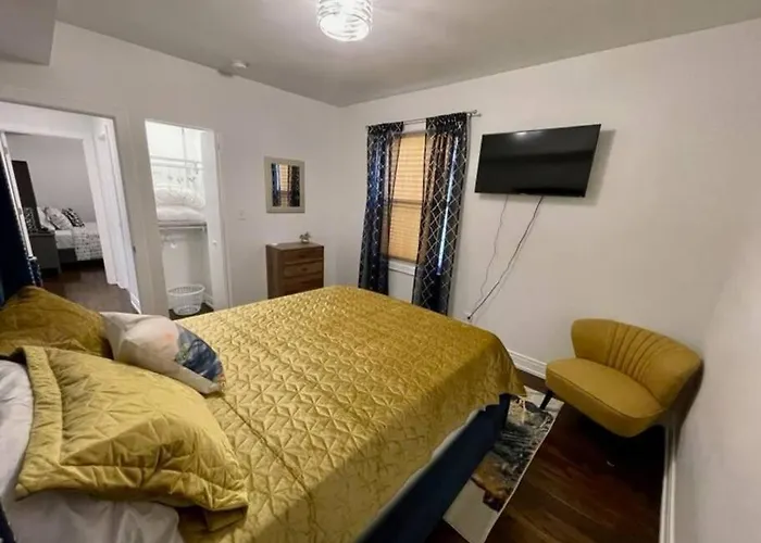 Apartamento The Blue Golden Luxury Modern 3- Bedroom In *