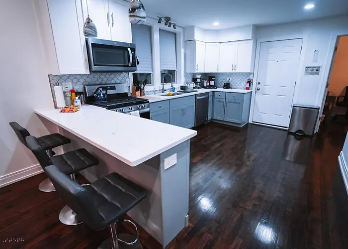 The Blue Golden Luxury Modern 3- Bedroom In * Chicago